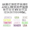Name Text Wall Decals - Create Your Own Wall Quotes Lettering - AlgerianBasD